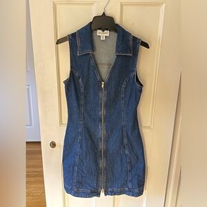 ALIGNE Denim Zip-Up Dress